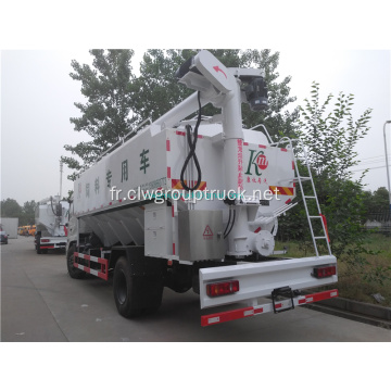 Camion de transport d&#39;aliments pour poulet Dongfeng 4x2